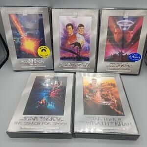 STAR TREK The Motion Pictures Special Collector & Dir. Edition DVD Lot of 5 New